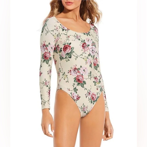 Antonio Melani The Style Bungalow Miraflores Long Sleeve One Piece Swimsuit - Picture 12 of 12